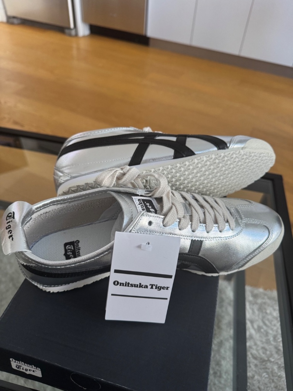 Onitsuka Tiger Mexico 66 | Silver & Black | *BRAND NEW* - Picture 4 of 8